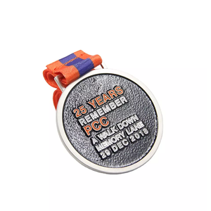 <span class=keywords><strong>Souvenir</strong></span> di tacchino smaltato di qualità migliore 5Km 10Km mezza maratona corsa Spinner premio medaglia rotante - Product Image 4