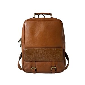 Genuine Leather Luxury <b>Backpack</b> Multi-functional <b>Backpack</b> for Travel Leisure with Laptop Compartment - Product Image 1