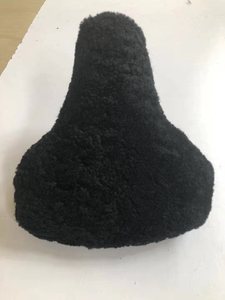 ปลอกหุ้มเบาะ<span class=keywords><strong>จักรยาน</strong></span>หนังแกะขนแกะออสเตรเลียแบบหรูหรา ปลอกเบาะ<span class=keywords><strong>จักรยาน</strong></span><span class=keywords><strong>ขน</strong></span>สัตว์แบบกำหนดเองจากโรงงาน <span class=keywords><strong>ขน</strong></span>สัตว์กันน้ำ - Product Image 3