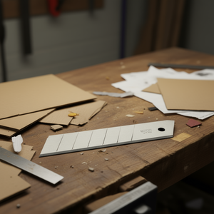 Cuchilla de corte Stanley de 25 mm para tareas de corte con cuchillo multiusos - Product Image 3