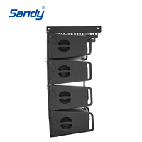 Enceinte passive professionnelle à deux voies de 10 pouces pour scène extérieure et intérieure, système Line Array