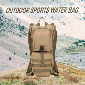 35L Camo MOLLE allenamento acqua zaino esterno tattico Marching borsa con chiusura a cerniera per escursioni in montagna sport acquatici - Product Image 4