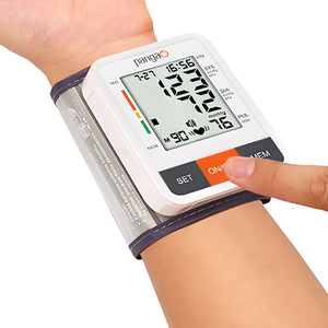 Paogao Portátil Inteligente BP <span class=keywords><strong>Monitor</strong></span> Máquina Esfigmomanômetro Eletrônico Pulso Tipo Digital <span class=keywords><strong>Monitor</strong></span> De Pressão Arterial - Product Image 2