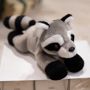Set di peluche appesantito per amici della foresta, 12 pezzi soffice animali con zampe di perline all'ingrosso per marchi di neonati - Product Image 4