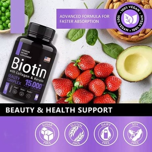 Chumita OEM Integratori Personalizzati per Capelli, Unghie <span class=keywords><strong>e</strong></span> Pelle con Collagene Vegano <span class=keywords><strong>e</strong></span> Biotina in Compresse <span class=keywords><strong>e</strong></span> Capsule per la Crescita dei Capelli - Product Image 2