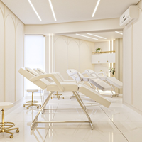Lit Facial Ergonomique Confortable pour Extension de Cils Salon Vente en Gros Siège de Chaise pour Table de Beauté pour Salon Hôtel Usage Extérieur