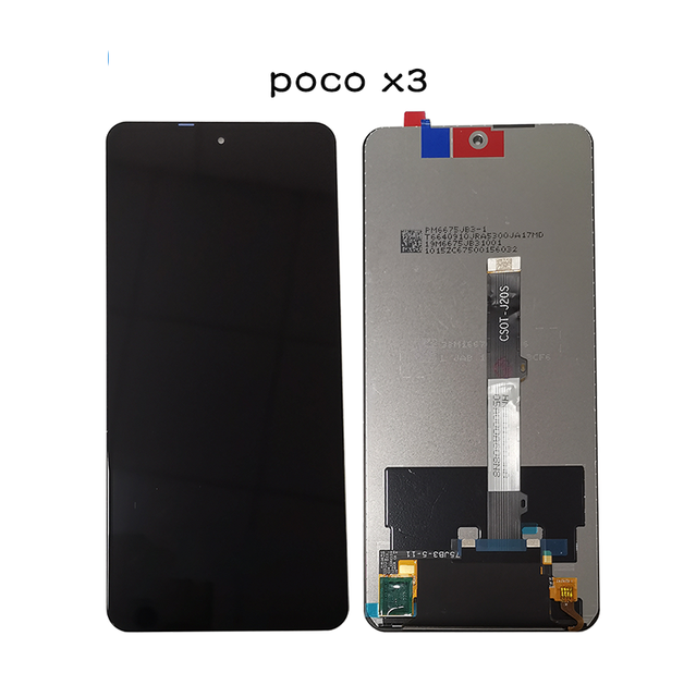 Original Mobile Phone Lcds for POCO X3/X3Pro/X3 NFC/Redmi Note 9 Pro 5G Display Touch Screen Replacement 120hz