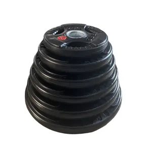 China supplied High concentration 7.5kg black calibrated weight plates for competition