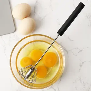 Comodo strumento di cottura della cucina di casa facile da usare multifunzione in acciaio inossidabile crema caffè pressa manuale frullino per le uova sbattitore a mano