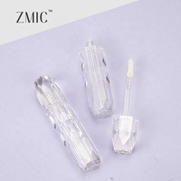 2,5ml Leerer Lipgloss-Behälter, Plastikflasche für Flüssigen Lippenstift, Einzigartige Kristall-Lippenölflasche, Transparente Plastik-Lippenbalsam-Tube