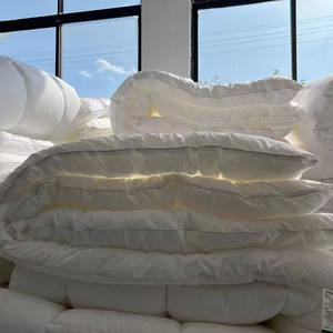 Piumino in Puro Cotone ad Alta Densità, Misura Queen/King per Letto Matrimoniale, Colore Unito, Morbido e Confortevole, Biancheria da Letto per Tutte le Stagioni - Product Image 2