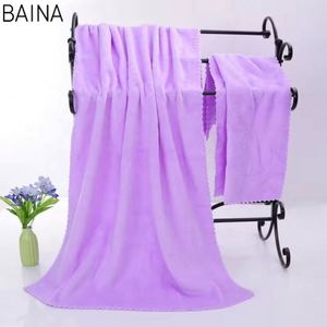En gros : Serviettes en microfibre et serviettes de bain en polaire corail pour cheveux, natation, visage, mains et salle de bain - Product Image 6