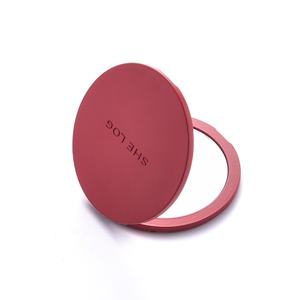Manufacture Luxury Style Classic Souvenir Gift High Quality Round Dual Side Folding <b>Mirror</b> - Product Image 5