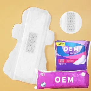 OEM Hygienique आयनों सैनिटरी नैपकिन कार्बनिक कपास सेनेटरी पैड महिलाओं के लिए