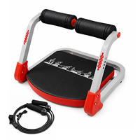 Appareil d'entraînement abdominal portable unisexe en alliage d'aluminium de haute qualité, multifonctionnel, pour exercices musculaires et abdominaux
