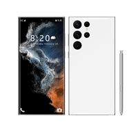 Teléfono Inteligente S23 Ultra 5G CDMA LTE en Oferta, 16GB+1TB, 48MP+108MP, Desbloqueo Facial, OLED FHD, Octa Core, Android 13, Carga Rápida de 65W