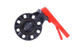 2 इंच से 8 इंच के फ्लैंज बेस वाटर सिस्टम के साथ फैक्ट्री प्लास्टिक पेंच तितली वाल्व - Product Image 3