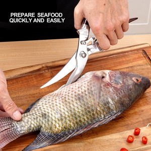 <span class=keywords><strong>Ciseaux</strong></span> de cuisine en acier inoxydable <span class=keywords><strong>ciseaux</strong></span> alimentaires poulet poisson viande coupe lave-vaisselle cuisine cisailles robuste volaille cisailles - Product Image 3