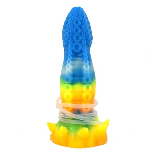 Juguete Sexual Anal con Tentáculos de Pulpo Luminosos y Vibradores, Inserto para Orgasmo Vaginal, Dildo, Juguetes Sexuales Anales para Hombre y Mujer - Product Image 5