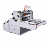 Machine de laminage automatique sans solvant, à colle à base d'eau, pour boîtes et couvertures de livres