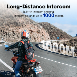 Interfono <span class=keywords><strong>Bluetooth</strong></span> per Moto FODSPORTS FX6S con Riduzione del Rumore CVC, Lunga Autonomia, Abbinamento a 6 Dispositivi, Auricolare FM per Caschi Integrali e Aperti - Product Image 3