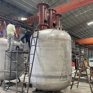 เครื่องปฏิกรณ์แจ็คเก็ตภาชนะบรรจุแบบมีกาวในภาชนะสำหรับใช้ในสายการผลิตสติกเกอร์ - Product Image 4