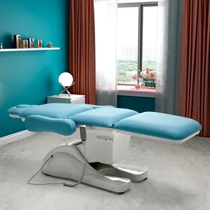 Vente en gros pas cher Table de spa de massage hydraulique rose moderne lit facial électrique 3/4 pour salon de beauté à vendre