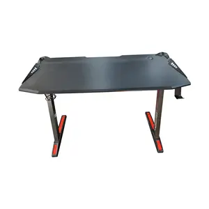 Table de jeu e-sport d'ordinateur de haute qualité en ligne de vente chaude, bureau de bureau de ménage de café Internet personnalisé nouveau bureau de jeu de conception