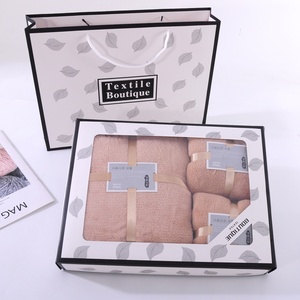 Conjunto de toalla de Hotel de lujo, toalla turca de lana de Coral con logotipo personalizado de alta calidad, nuevo - Product Image 3