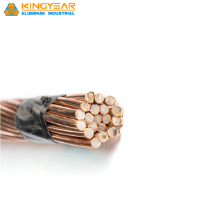 ทองแดงหุ้มเหล็ก-CCS การนำไฟฟ้าที่ดีหลายเส้นและความต้านทานแรงดึง - Product Image 5