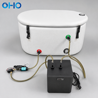 OHO Refroidisseur portable pour bain froid, équipement de récupération pour les utilisateurs de fitness à domicile, application de refroidissement à l'eau glacée
