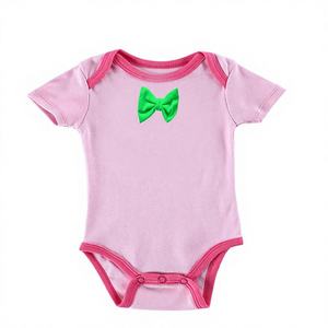 Body de Manga Corta para Bebé Recién Nacido, Unisex, 100% Algodón Orgánico Certificado GOTS - Product Image 3