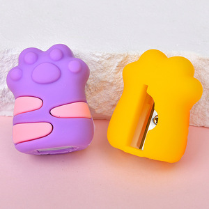 <span class=keywords><strong>Taille</strong></span>-<span class=keywords><strong>crayon</strong></span> créatif en silicone pour l'école, motif patte de <span class=keywords><strong>chat</strong></span> mignon et kawaii, pour filles - Product Image 5