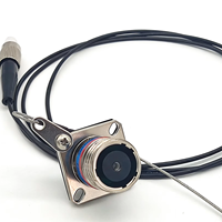 Connecteur à fibre optique série D38999 III J599 20FB01B1N22, prise murale FC compatible avec Amphenol TV00