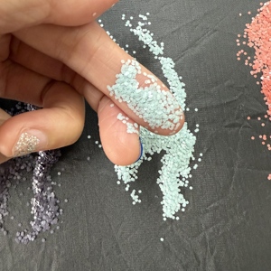 Gran oferta, colores de macarrón mate, lentejuelas hexagonales, resistente a disolventes, brillo grueso, fiesta de festival a granel, mate no tóxico ecológico - Product Image 4