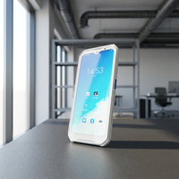 Komputer Genggam Tangguh PDA 4G Android 14 IP68 dengan Pemindai Barcode 1D/2D, Layar FHD+ 6.3 inci, CPU 8 Core 128MB