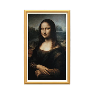 Cornice Digitale LCD Full HD da 21,5 Pollici con Cornice in Legno, Display per Arte NFT, Wi-Fi, Funzione Orologio, Riproduzione Video MP4/MP3/<span class=keywords><strong>AVI</strong></span> - Product Image 1