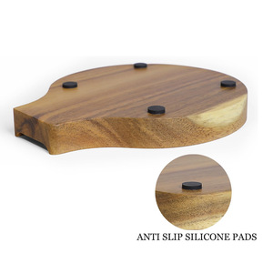 Soporte para Cucharas de Madera de Acacia, Reposacucharas de Madera para Encimera de Cocina, Soporte para Utensilios, Ecológico, Apto para Lavavajillas - Product Image 4
