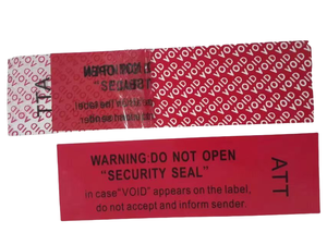 Etiquetas de Seguridad Personalizadas a Prueba de Manipulación, Material PET, Garantía NULA si el Sello Está Roto, Pegatinas para Productos Electrónicos de Consumo - Product Image 5