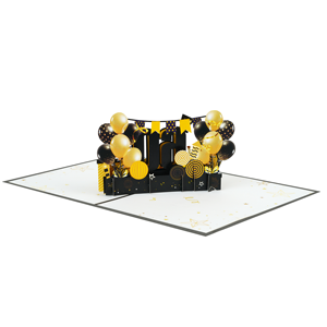 Tarjetas emergentes 3D de animales para manualidades OEM de Vietnam, tarjetas de felicitación de Arte de papel para cumpleaños, decoración de eventos y exportación de regalos - Product Image 1