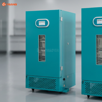 Incubadora de moldes de 100L y 180L con humidificación interna 20-95%HR 0-80 ℃   Pantalla Táctil Programable de 30 Segmentos con USB para Análisis de DQO