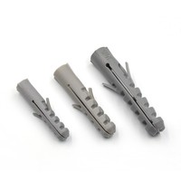 12mm personnalisé étendre clou plastique vis trou bouchons béton mur ancrage bouchon