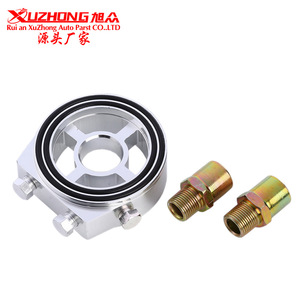 อะแดปเตอร์ระบายความร้อนน้ำมันเครื่อง Xuzhong รุ่น OA-002 ทำจากอะลูมิเนียม สำหรับดัดแปลงรถยนต์ อัพเกรดอะไหล่ - Product Image 1