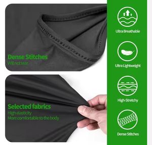 Masque de cyclisme personnalisé avec logo, protection UV et anti-vent pour accessoires de moto - Product Image 6