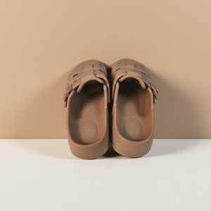 Yearning Summer Thick <b>Sole</b> Hole <b>Shoes</b> Slip-On Breathable Non-Slip Lazy Eva Baotou Sandals Outdoor Slippers Outer Wear - Product Image 2