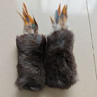 Jouet interactif pour chat en vraie fourrure de lapin naturelle, pour chatons et chats, pour mordre, mâcher, jouer, chasse en intérieur, entraînement, divertissement pour animaux de compagnie