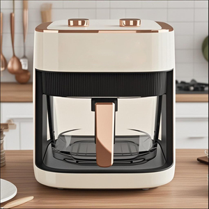 Modern 220V <b>Smart</b> Household Kitchen Oven Large Capacity <b>Air</b> <b>Fryer</b> Digital Control Touch Function US Plug for Baking Roasting - Product Image 2