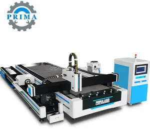 Prima fiber laser cutting machine 3015 2000W for tube laser cutting