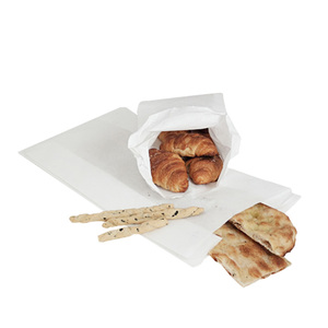 Sacs en papier kraft blanc 22x44 cm pour l'emballage et le transport alimentaire - Product Image 6