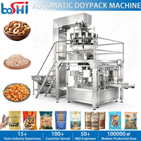Automatische machine voor het verpakken van voorgemaakte zakjes met havermout, quinoa, cornflakes, ontbijtmuesli & granola, gedroogd fruit.